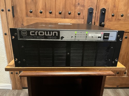 Crown amp com - crown, tech