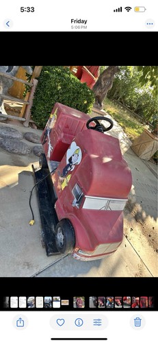 Kiddie ride coin operated fire - kiddie,