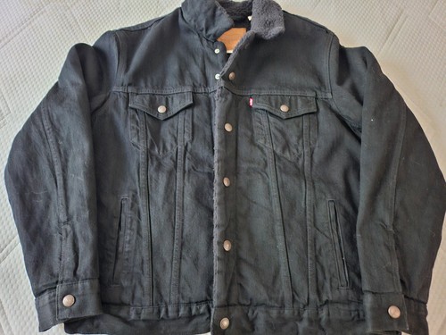 Veste jean sherpa levi s - en, levi's