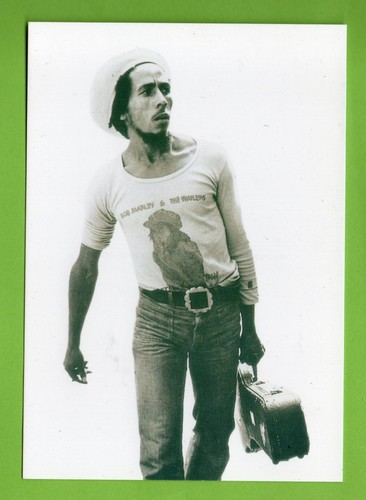 Bob marley carte postale - bob,