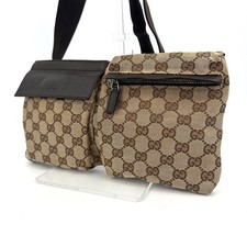 GUCCI GG Canvas Messenger Bag