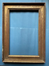 cadre bois doré ancien