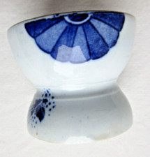 Coquetier diabolo début XXème Creil Montereau, modèle Japon