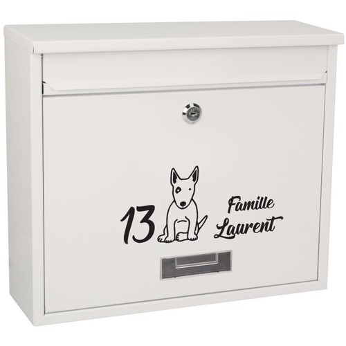 Sticker boite aux - aux, lettres