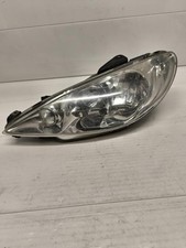 Optique avant principal gauche (feux)(phare) PEUGEOT 206 PHASE 1