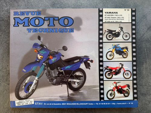 Revue technique moto - revue, yamaha