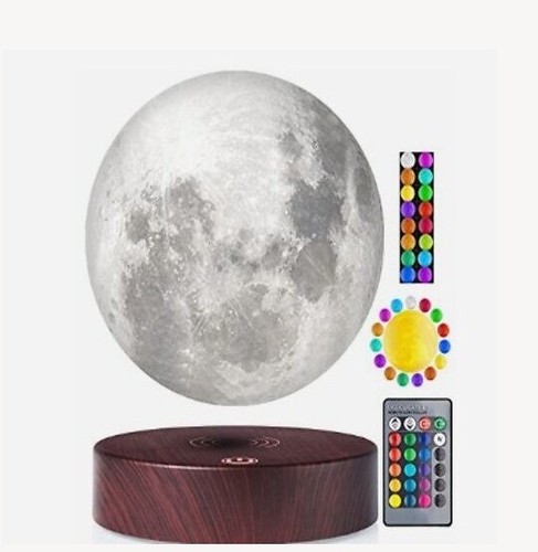Lampe lune lévitante - lampe, 3d