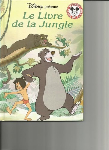 Livre jungle disney - la,