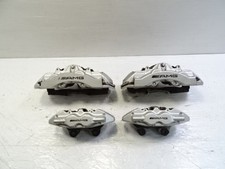 04 Mercedes R230 SL55 brake calipers, AMG Brembo front and rear, set oem