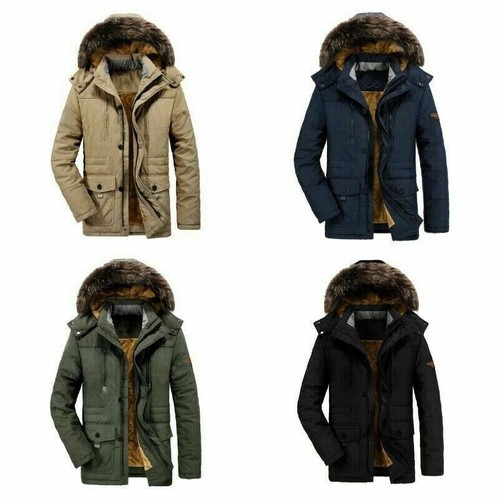 Homme coton rembourré parka - homme,