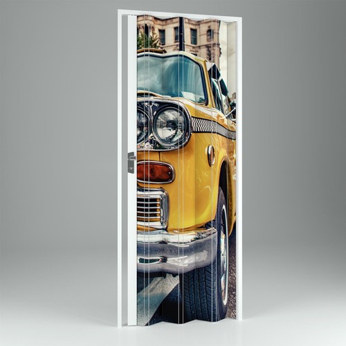 Porte accordèon pvc - porte,