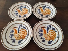4 assiettes plates 22cm