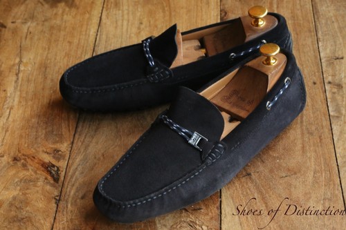 Mocassins hugo boss - boss, bleu