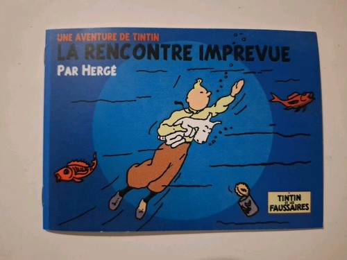 Pastiche tintin la rencontre - pastiche,