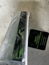CHRYSLER 300C SRT8 6.1 Hemi V8 CHROME REAR BOOT BADGE Black
