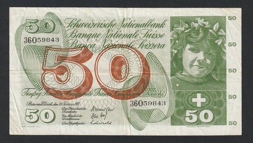 Francs suisse 1971 - suisse,,