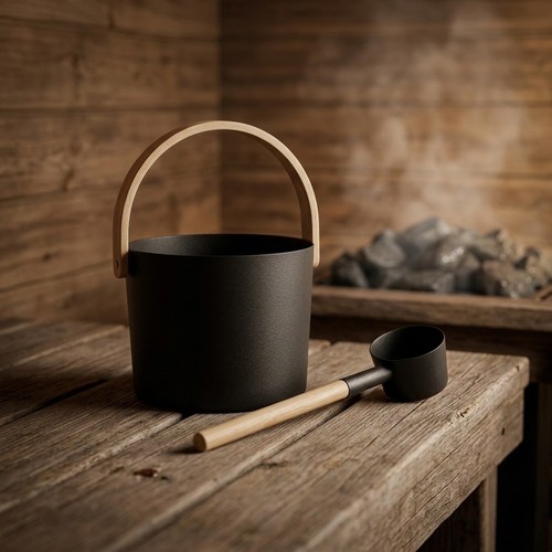 Ensemble seau sauna - , pelle