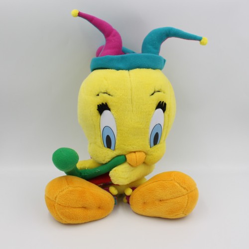 Peluche titi canari jaune - peluche,