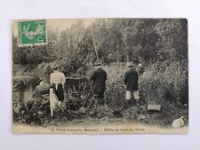 Antique postcard 91 MENNECY Essonne La FÊCHE Quiet au BORD de l'ETANG