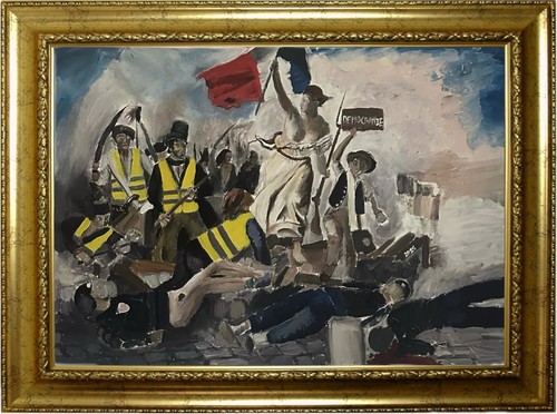 Tableau peinture acrylique sur