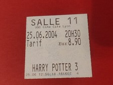 Place Cinéma Harry Potter 3 -