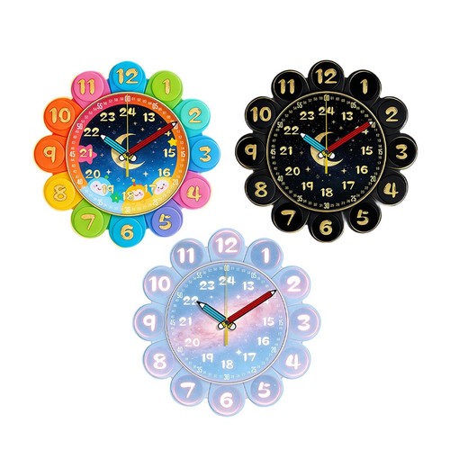 Horloge éducative analogique