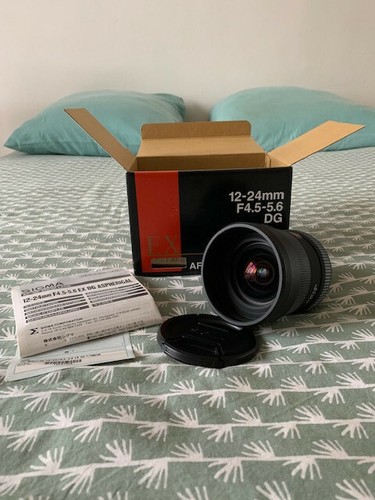 Sigma 24mm 5 - 12-24mm, ex