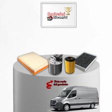 Set Entretien 4 filtres pour Mercedes Sprinter III 411 CDI 84KW 114CV Du 2018->