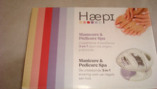SUPERBE COFFRET HAUT de GAMME MANUCURE-PEDICURE + BAIN à BULLES + SECHAGE (NEUF)