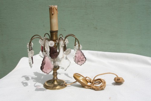 Lampe table pampilles - lampe,