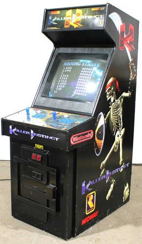 Killer instinct arcade machine - instinct,