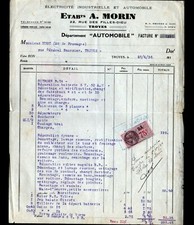 TROYES (10) ELECTRICITE AUTOMOBILE / CITROEN B.14 ""A. MORIN"" repair in 1936