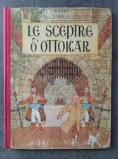 TINTIN - T8 Le sceptre d'Ottokar - B1 EO Couleurs - 1947