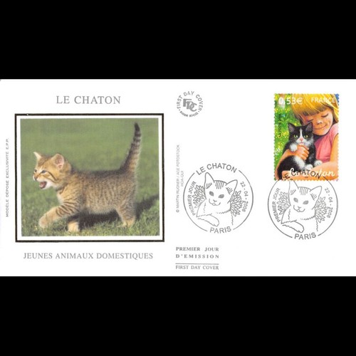 Fdc soie jeunes animaux - fdc,