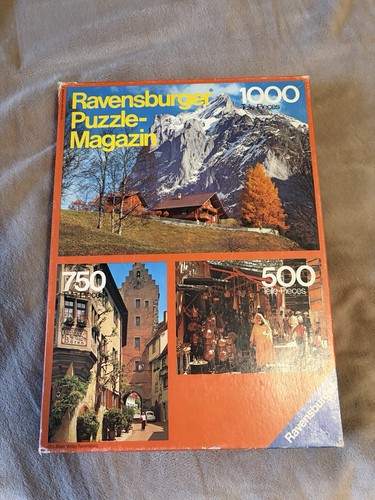 Puzzle vintage ravensburger - puzzle,