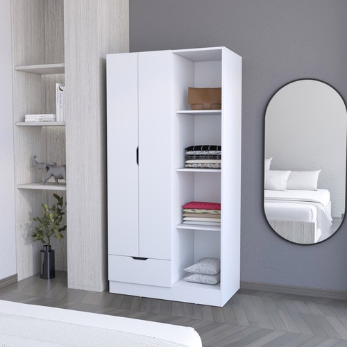 Armoire with single drawer 4 - with,