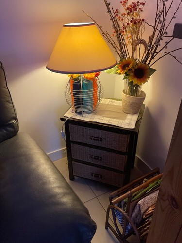 Lampe abat jour - sur, acier