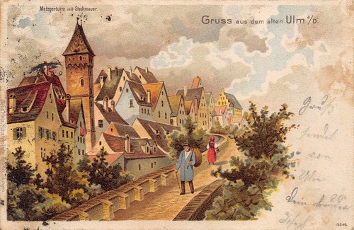 Litho 1901 salutation la - salutation, de