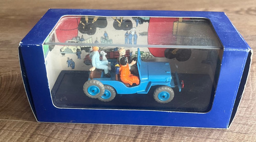 Voiture tintin la jeep - voiture,