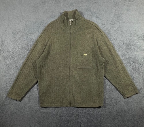 Gilet zippé lacoste - zippé, laine