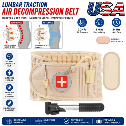 Decompression belt back brace - decompression,