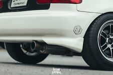 JDM East bear rear valance Style Fit Honda Civic 92 95 EG6 Hatchback REAR Bumper