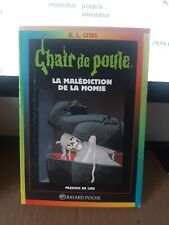 livre Chair de poule tome 1 - la malediction de la momie