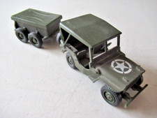 SOLIDO Ref 1322 JEEP WILLYS AND AMMUNITION TRAILER