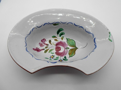 Plat barbe faïence - plat, en