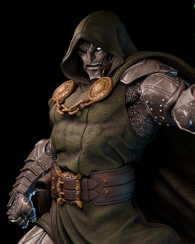 Doom figurine résine - dr.doom,
