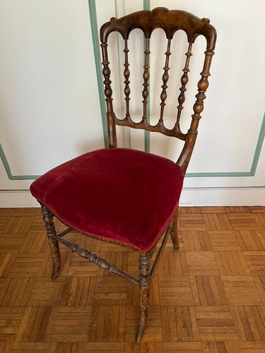 Chaise napoléon iii - chaise, à