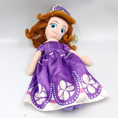 Peluche princesse sofia robe - sofia,