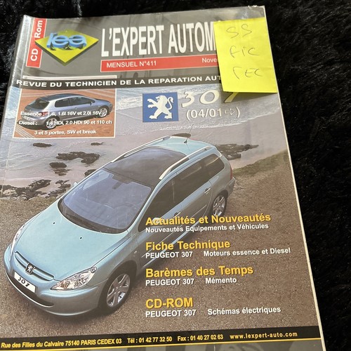 Revue technique peugeot 307 - peugeot,
