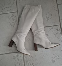 Bottes en cuire Femme Mango